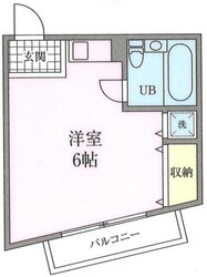 コーポキネマ中央の物件間取画像